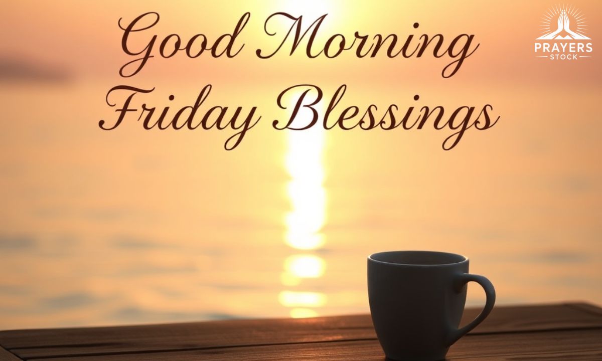 Good Morning Friday Blessings to Start with Grace