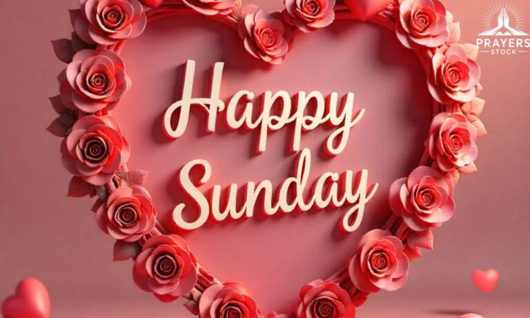 210+Happy Sunday Beautiful Message For Your Love With Prayers