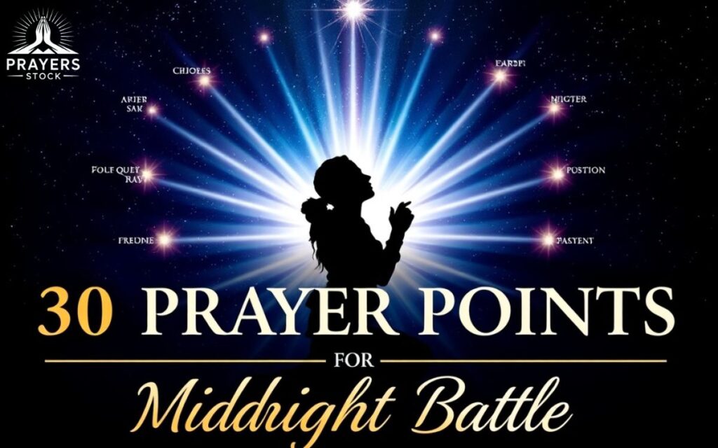 30 Prayer Points for Midnight Battle