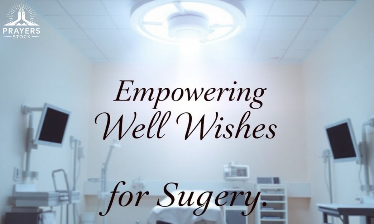 Empowering Well Wishes for Surgery