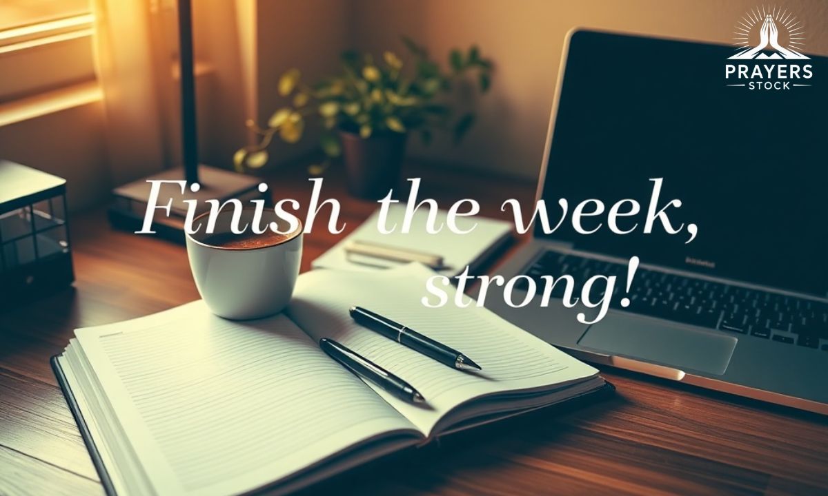 Motivational Friday Blessings for the Final Push