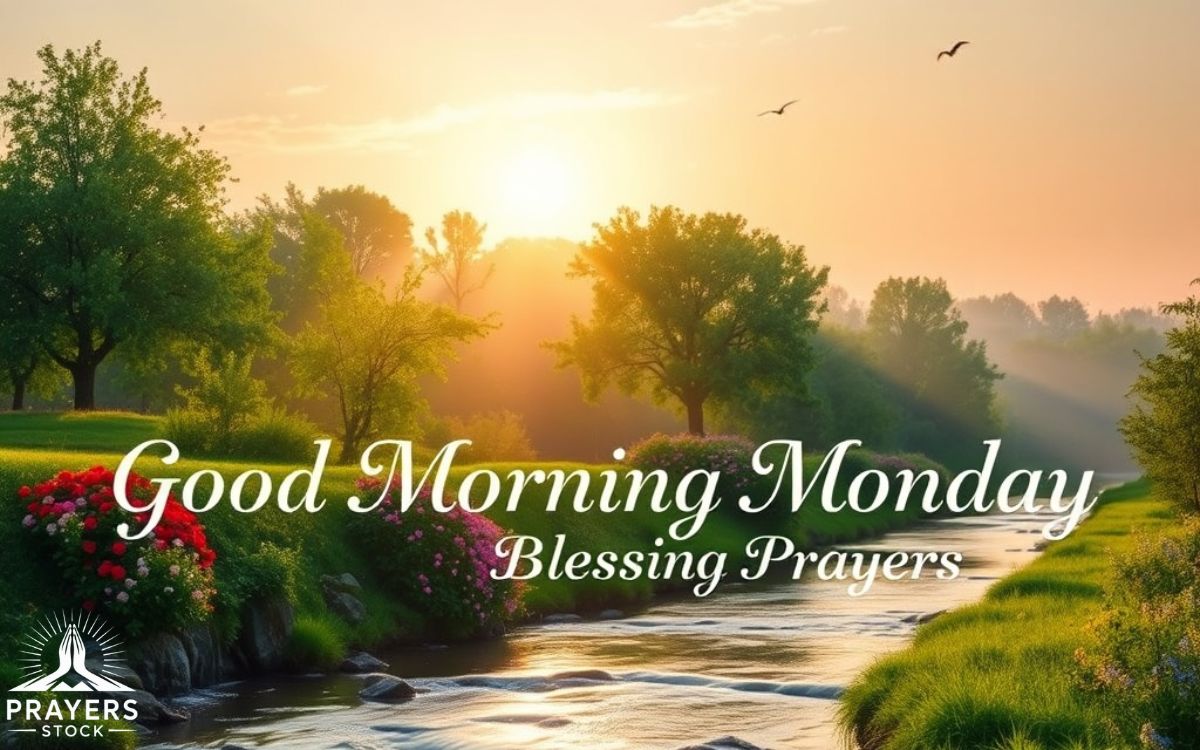 Good Morning Monday Blessing Prayers