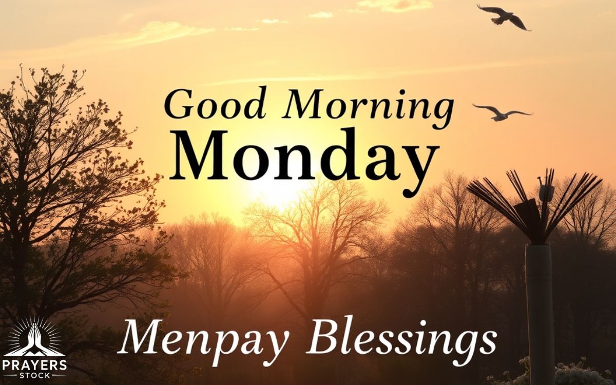 Good Morning Monday Blessings Gif