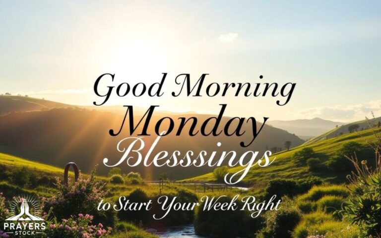 Good Morning Monday Blessings to Start Your Week Right
