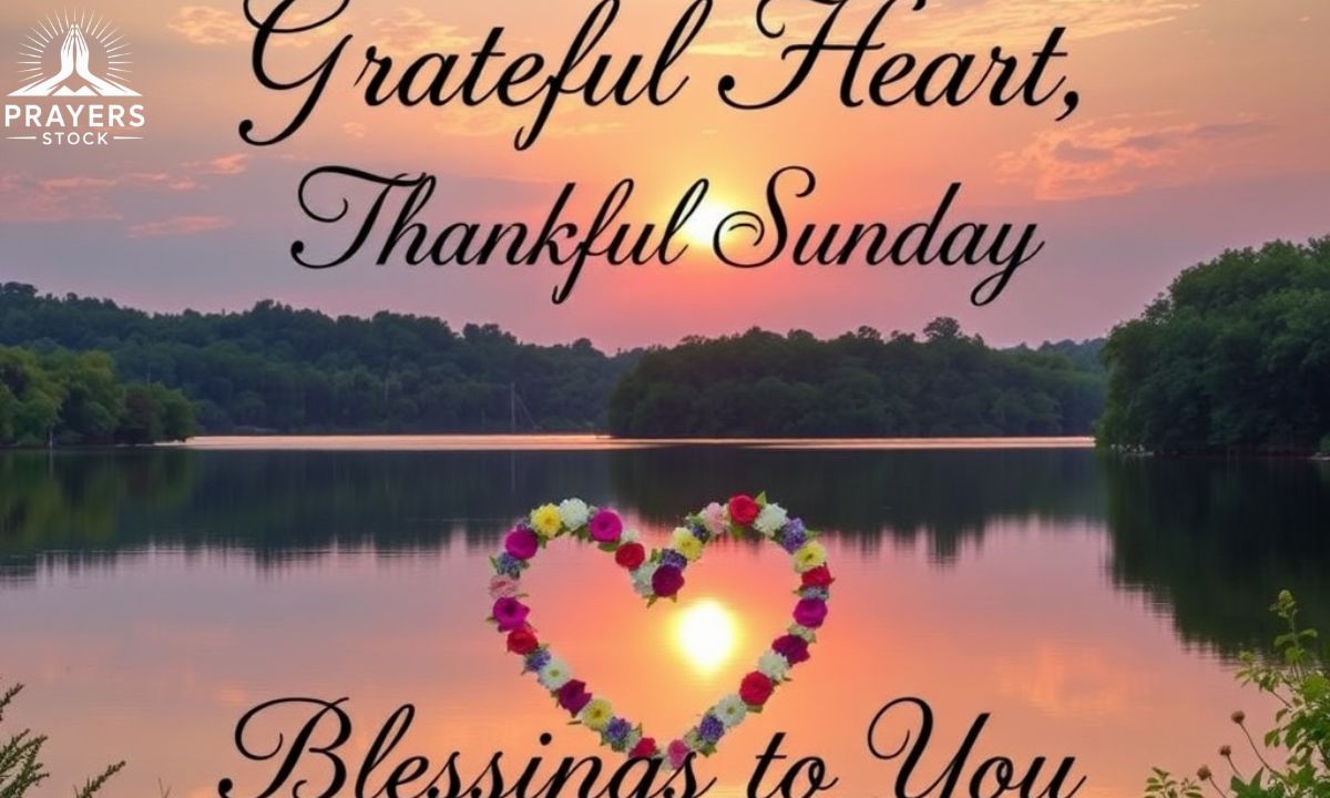 Grateful Heart, Thankful Sunday Blessings Quotes