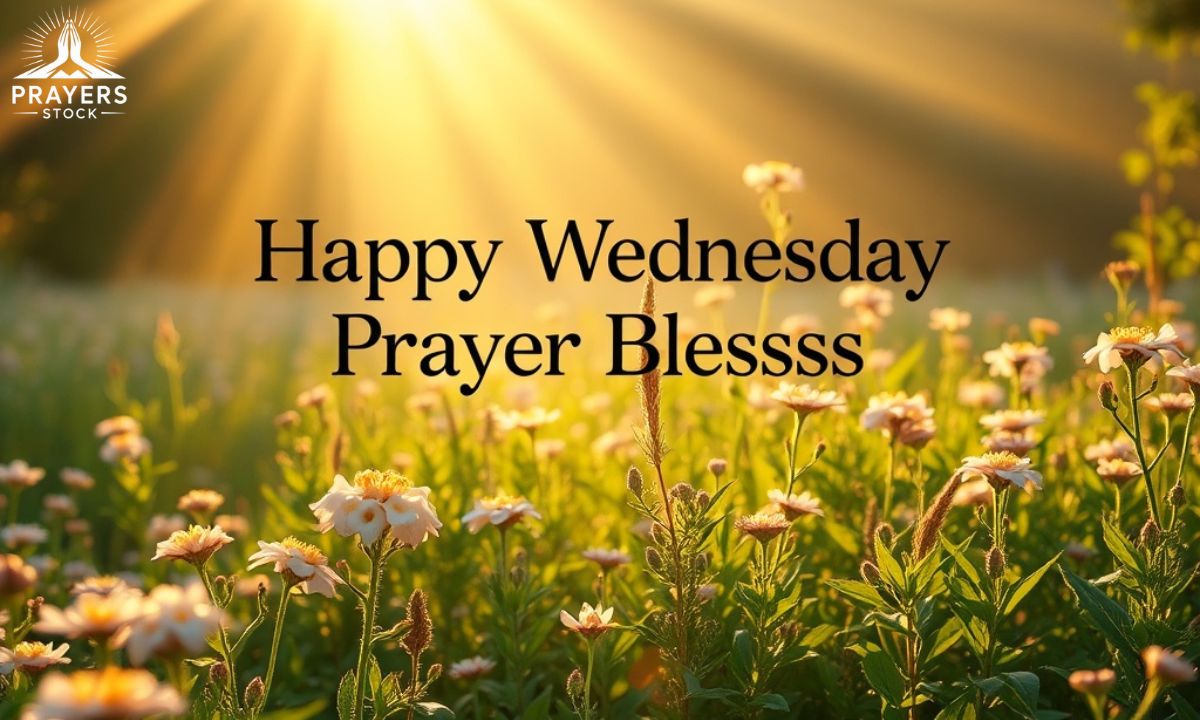 Happy Wednesday Prayer Blessings
