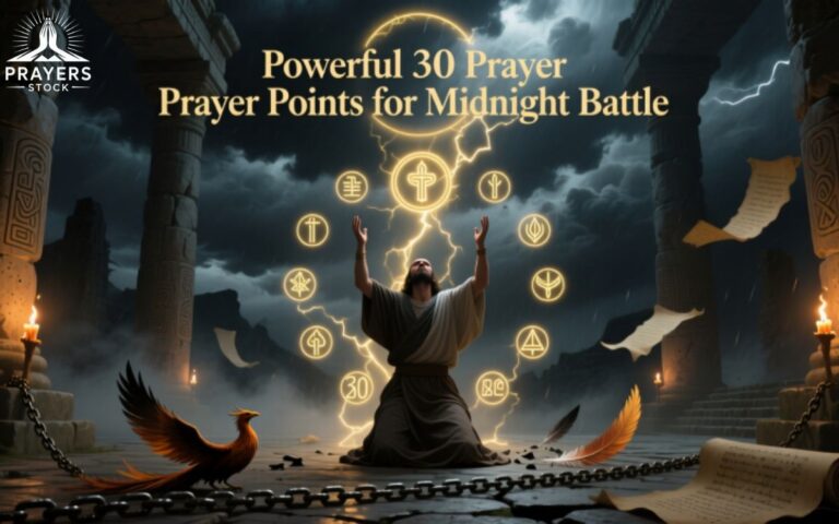 Powerful 30 Prayer Points for Midnight Battle