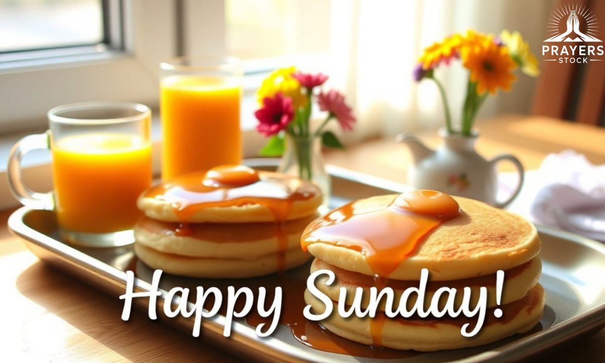 Rise and Shine! Happy Sunday Message