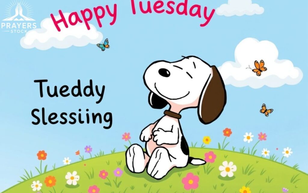 Snoopy Tuesday Blessings