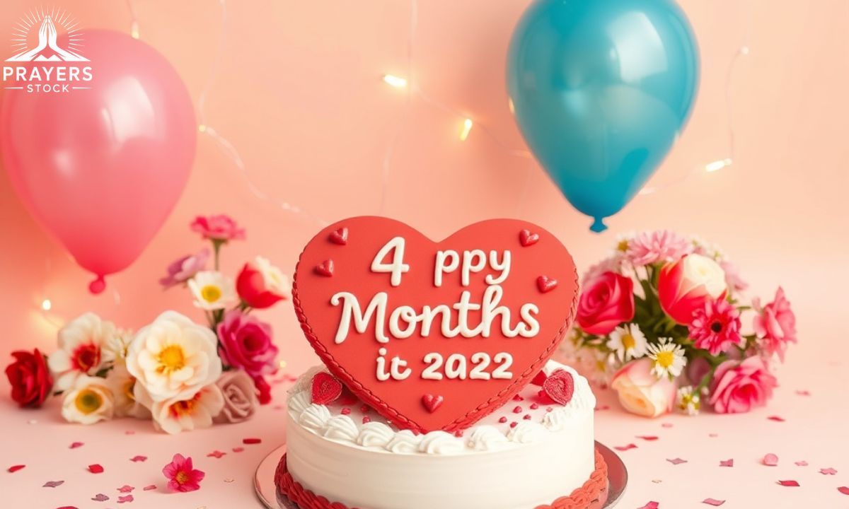 Sweet Happy 4 Month Anniversary Wishes