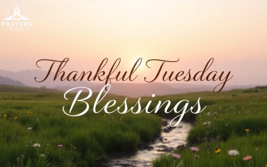 Thankful Tuesday Blessings