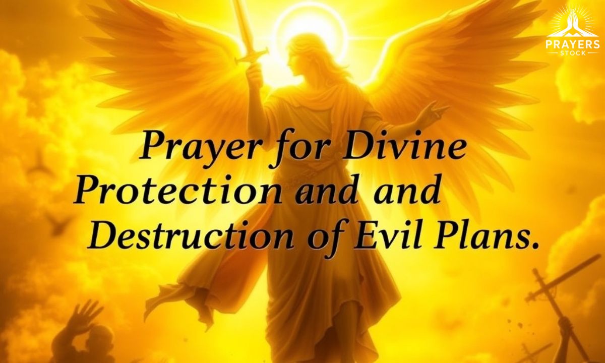 Prayer for Divine Protection and Destruction of Evil Plans